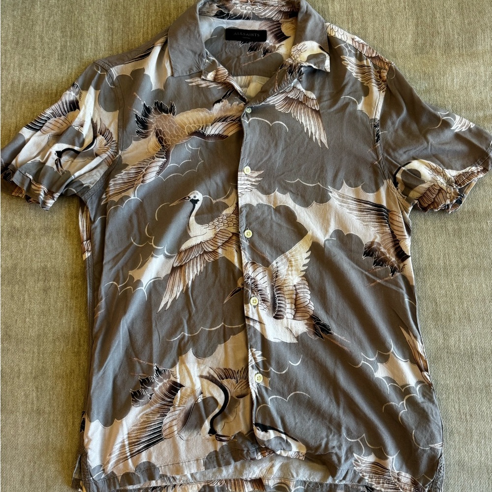 All Saints Button Down Shirt